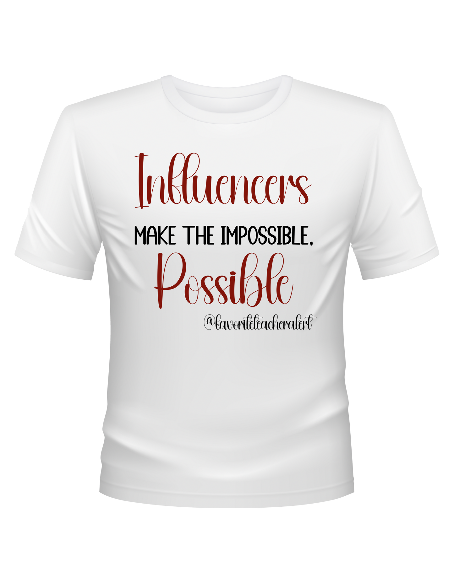 Influencers Make the Impossible, Possible