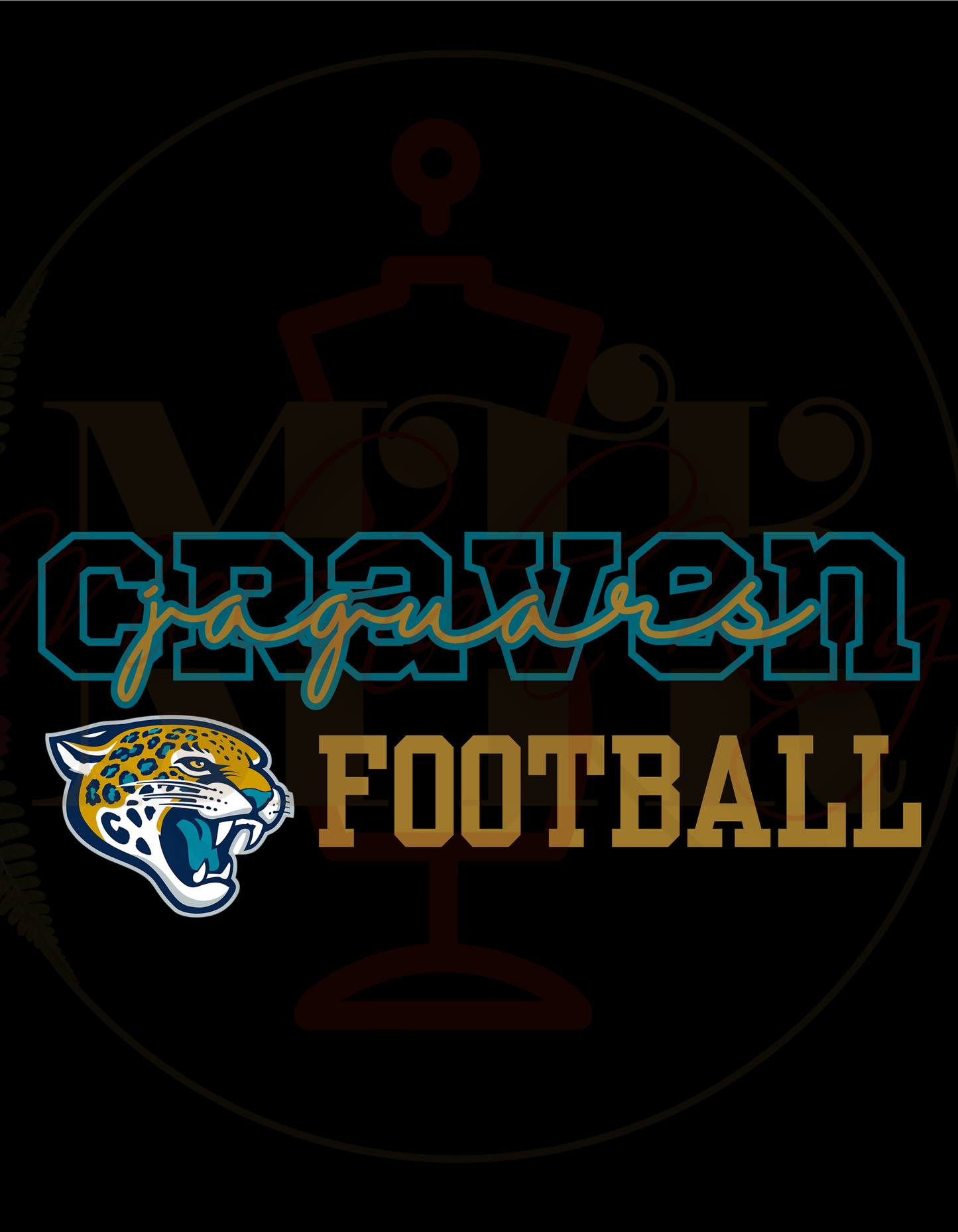 Craven Jaguars Bold Script T-Shirt