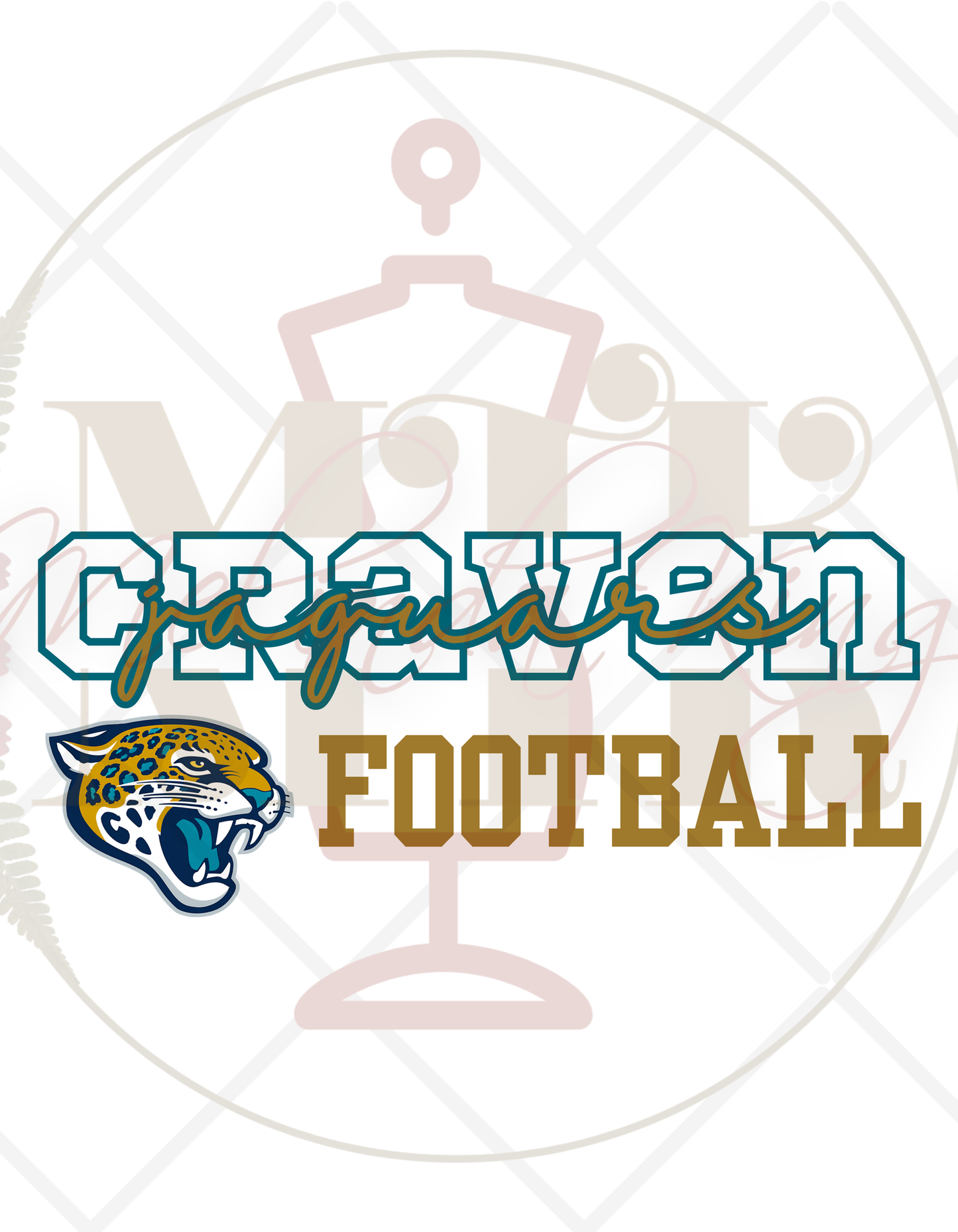 Craven Jaguars Bold Script T-Shirt