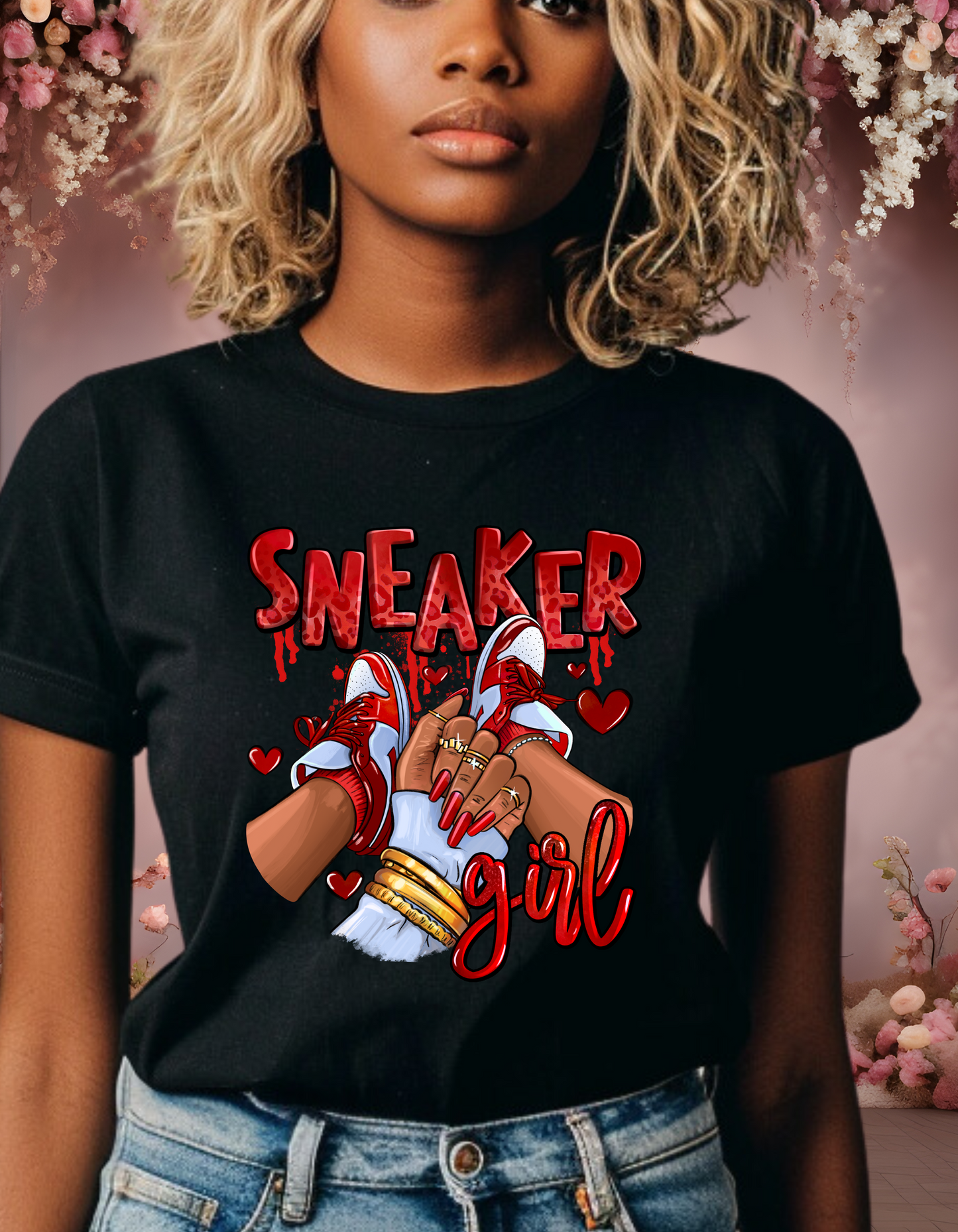 Queen of Kicks T-Shirt (Red)