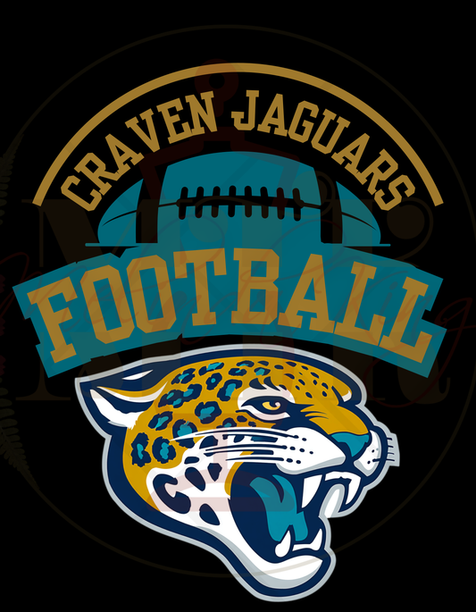 Craven Jaguars Football Pride T-Shirt