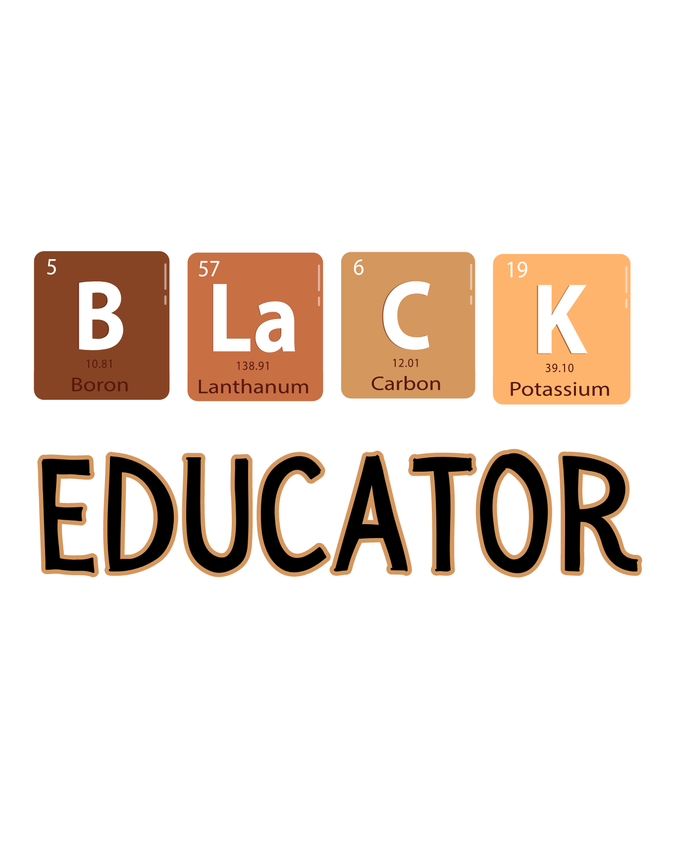 Black Educator...Period T-Shirt