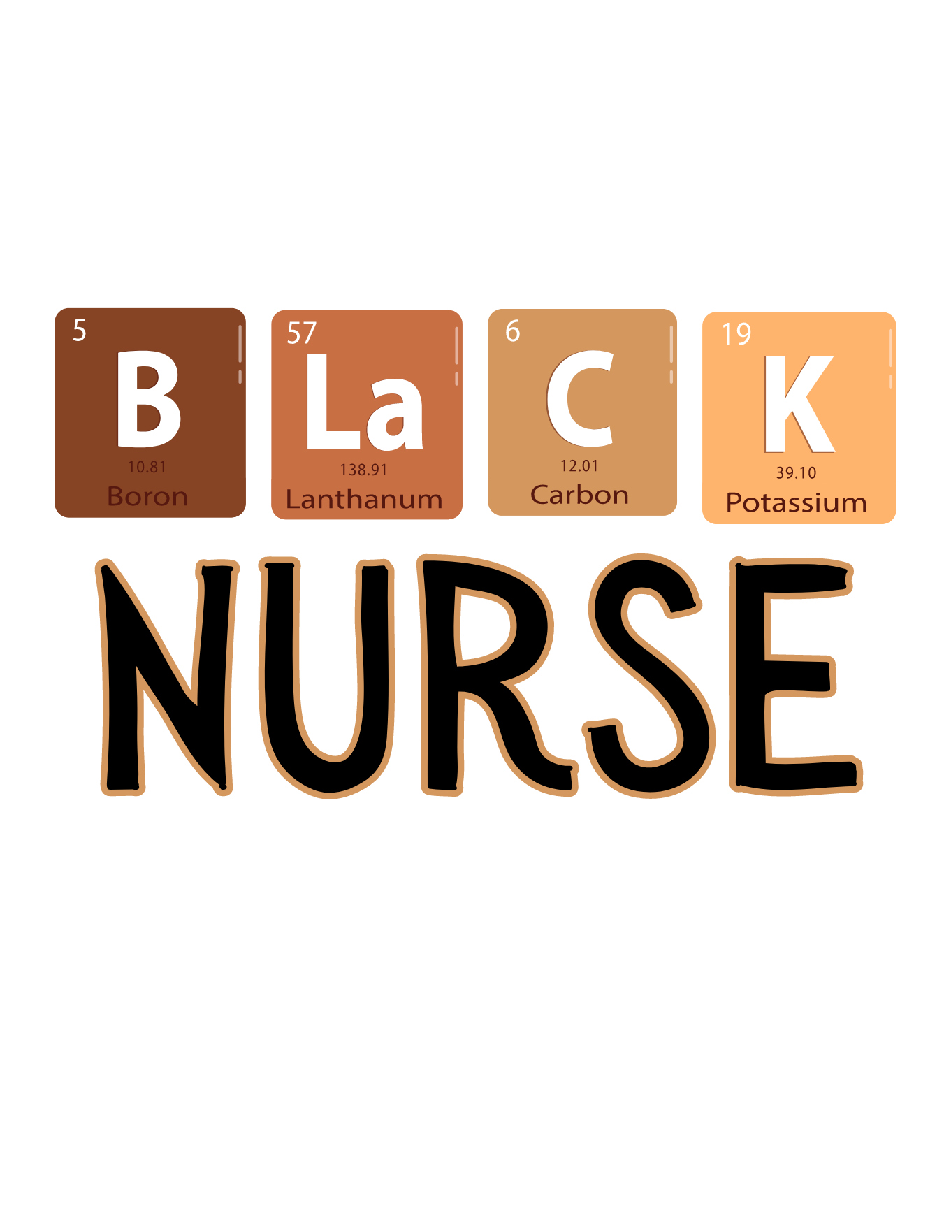 Black Nurse...Period T-Shirt