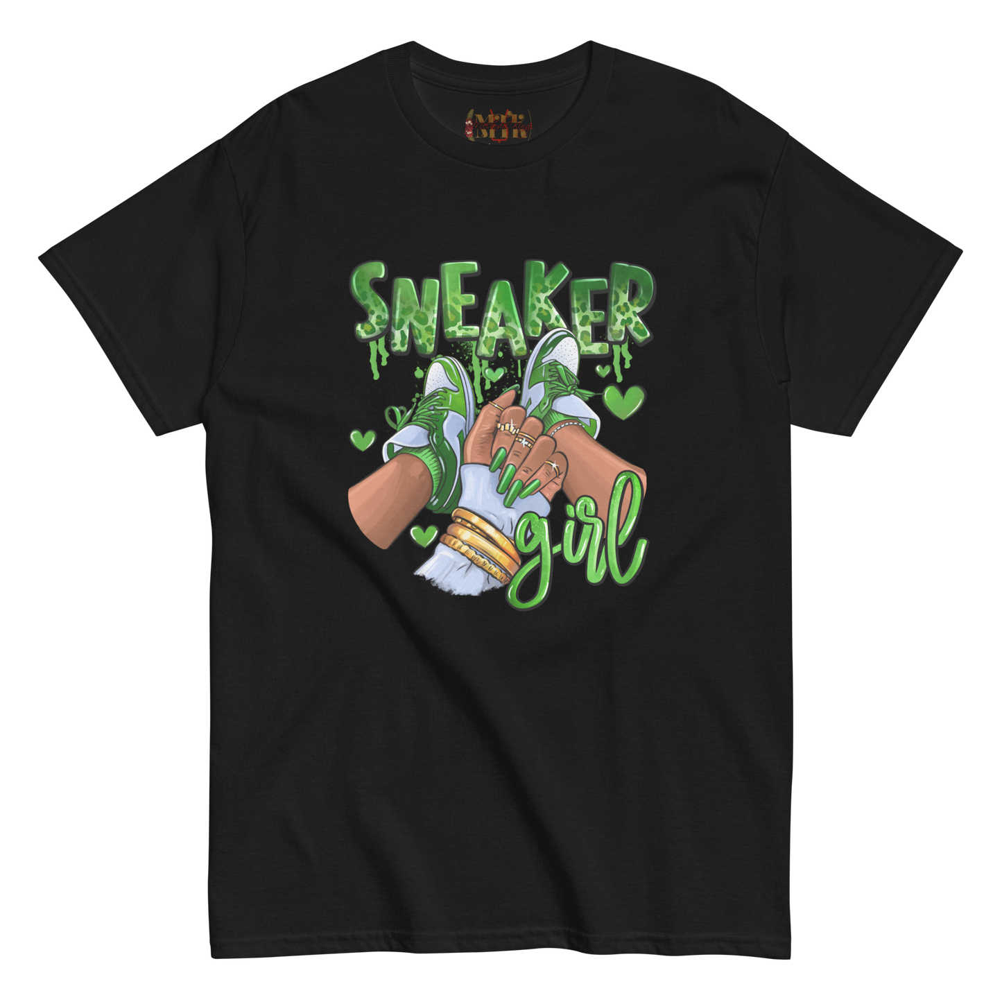 Queen of Kicks T-Shirt (Green)