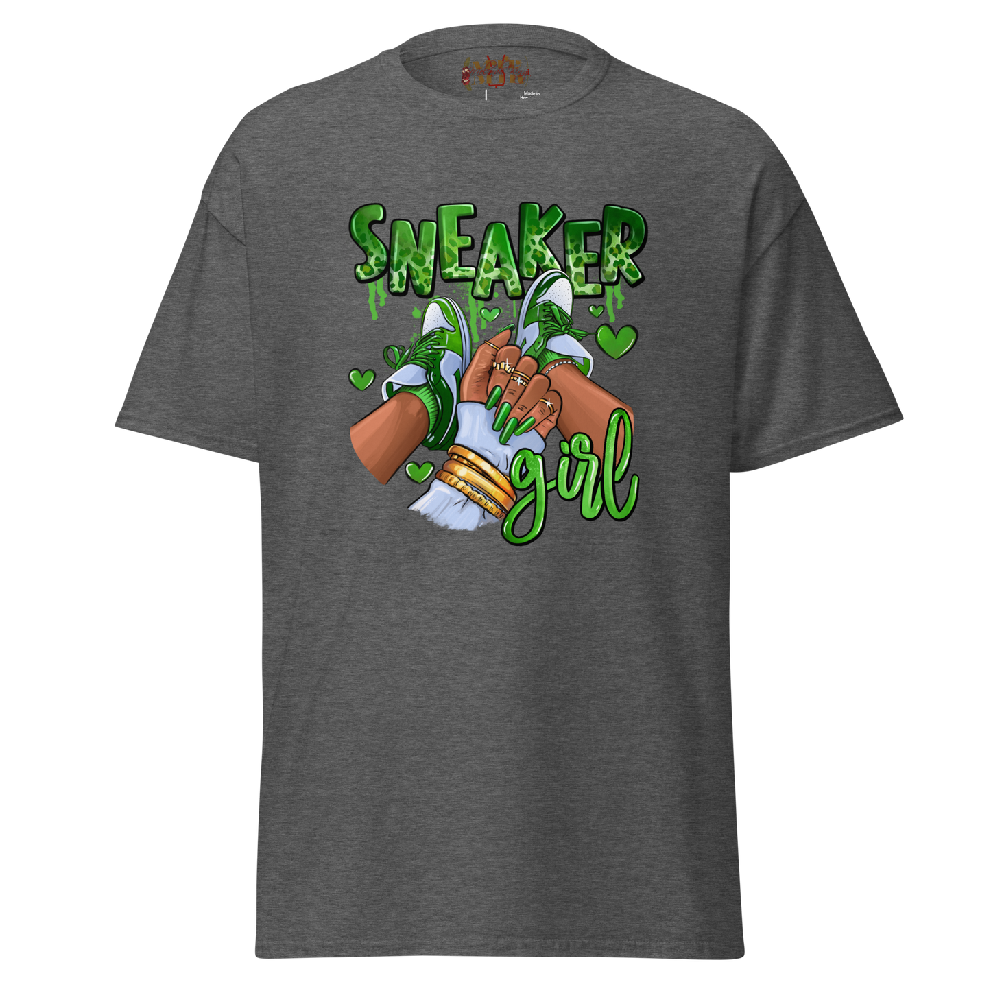 Queen of Kicks T-Shirt (Green)