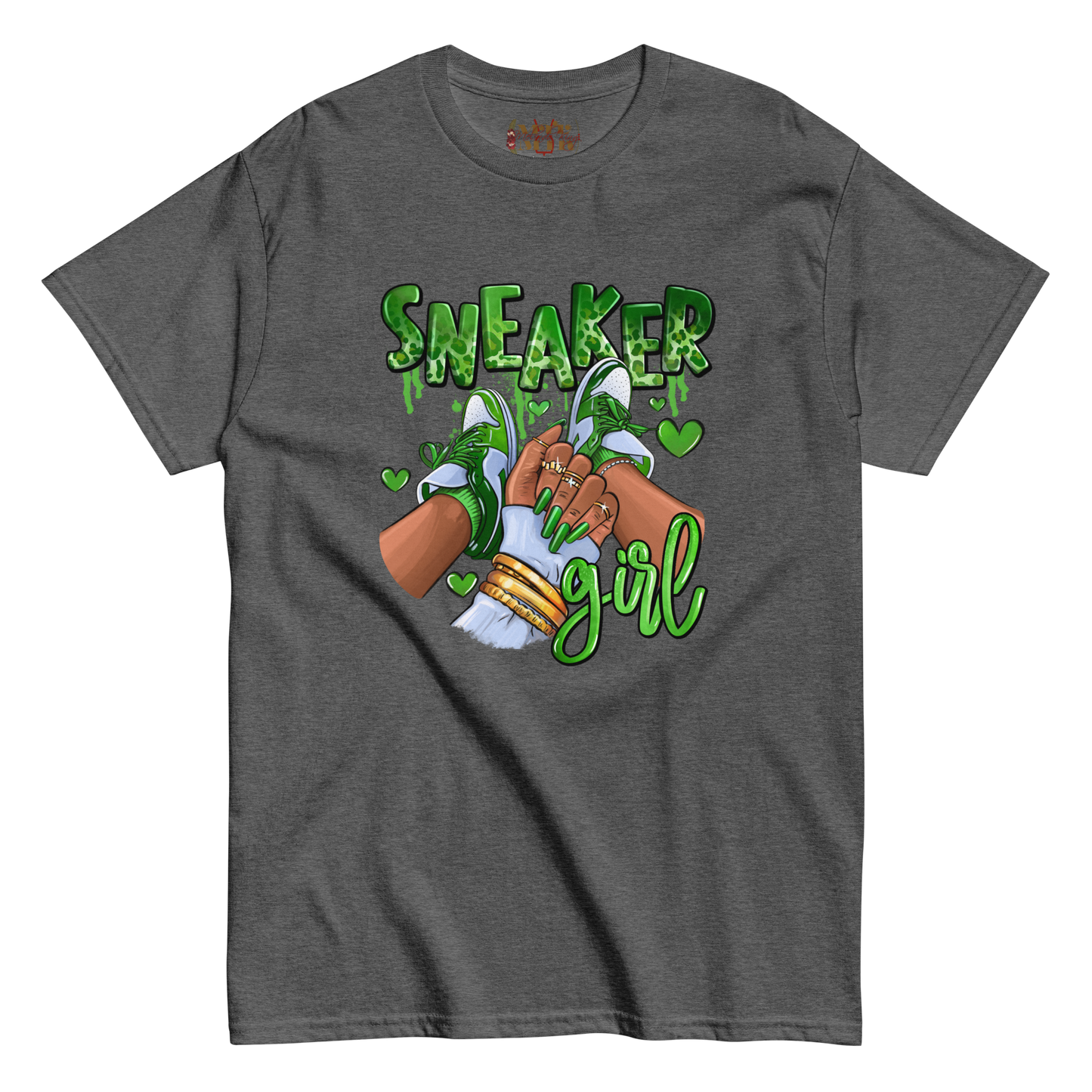 Queen of Kicks T-Shirt (Green)