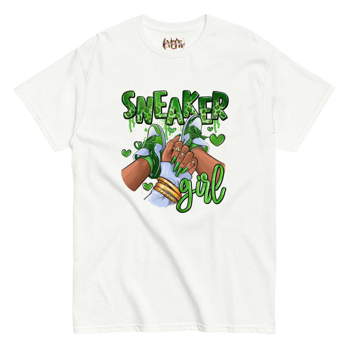 Queen of Kicks T-Shirt (Green)